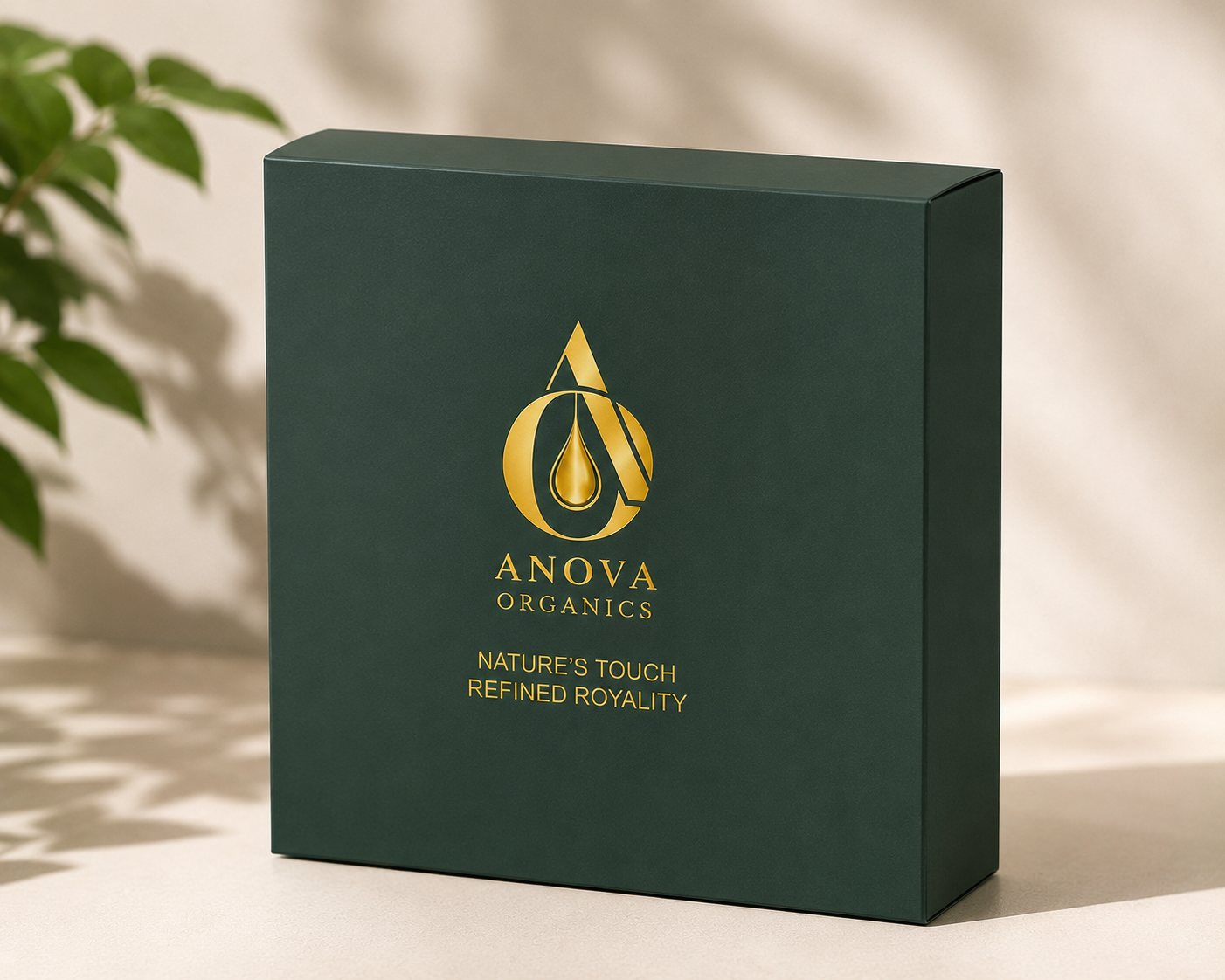 Anova Organics Premium Gift Box - Side View Closed