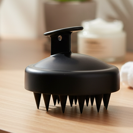 Silicone Scalp Massager – Deep Cleansing & Hair Growth